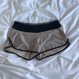 Lululemon Run Times Patterned Shorts
